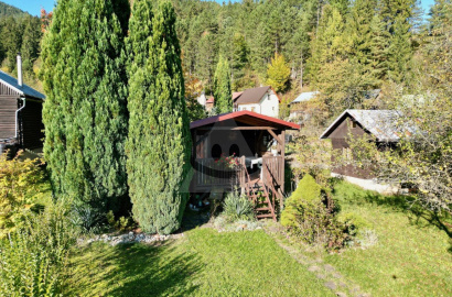 Garden with cottage, Jánova dolina, Ružomberok